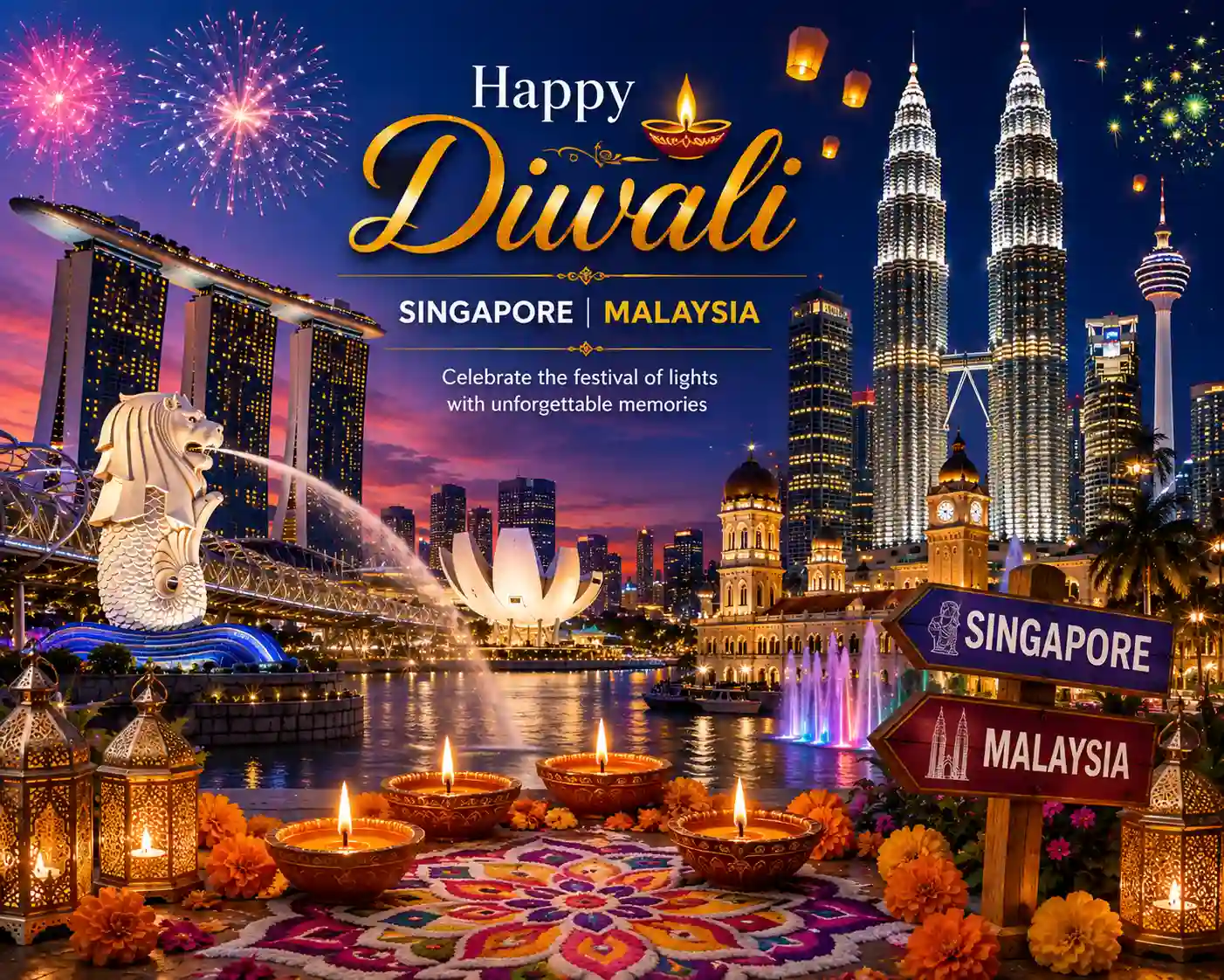 Singapore Malaysia – Diwali Special