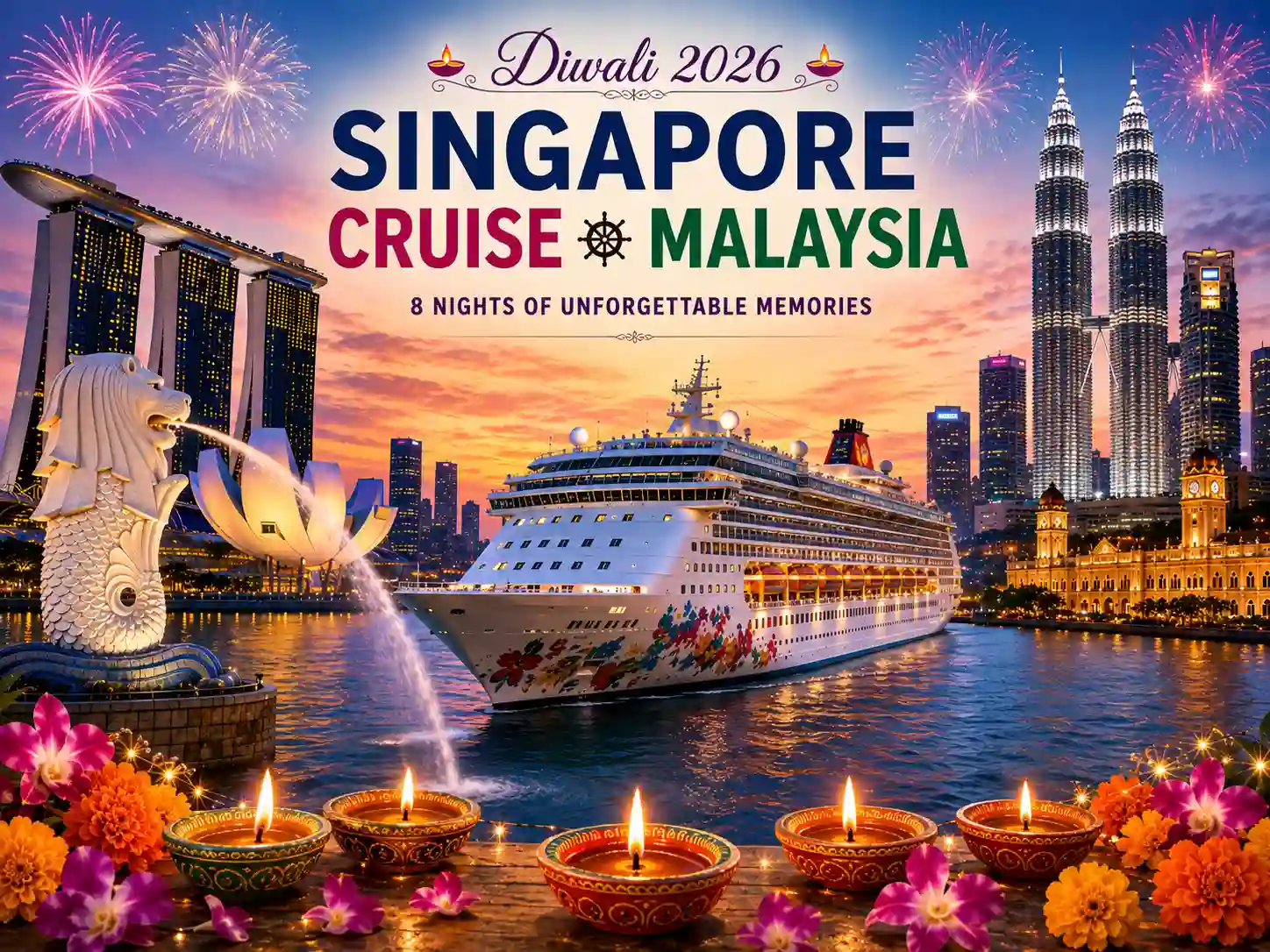 Singapore - Cruise Malaysia Diwali Special - Ex. Ahmedabad
