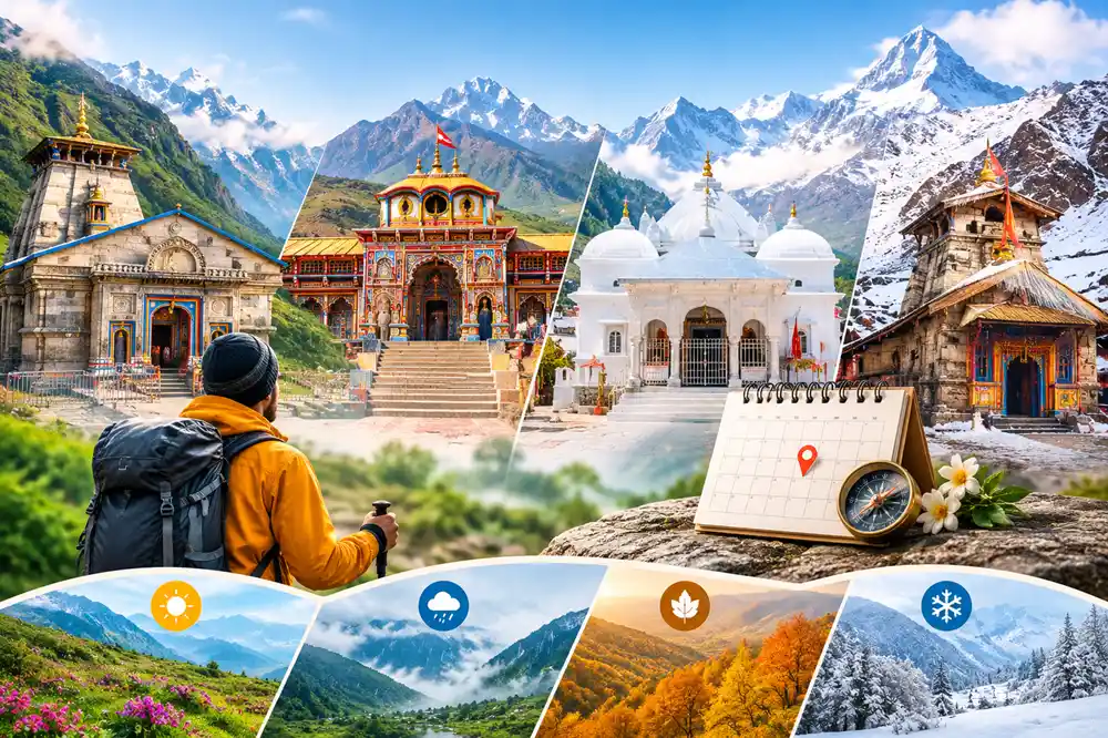 Best Time for Chardham Yatra: Month-by-Month Weather, Crowd & Travel Guide 