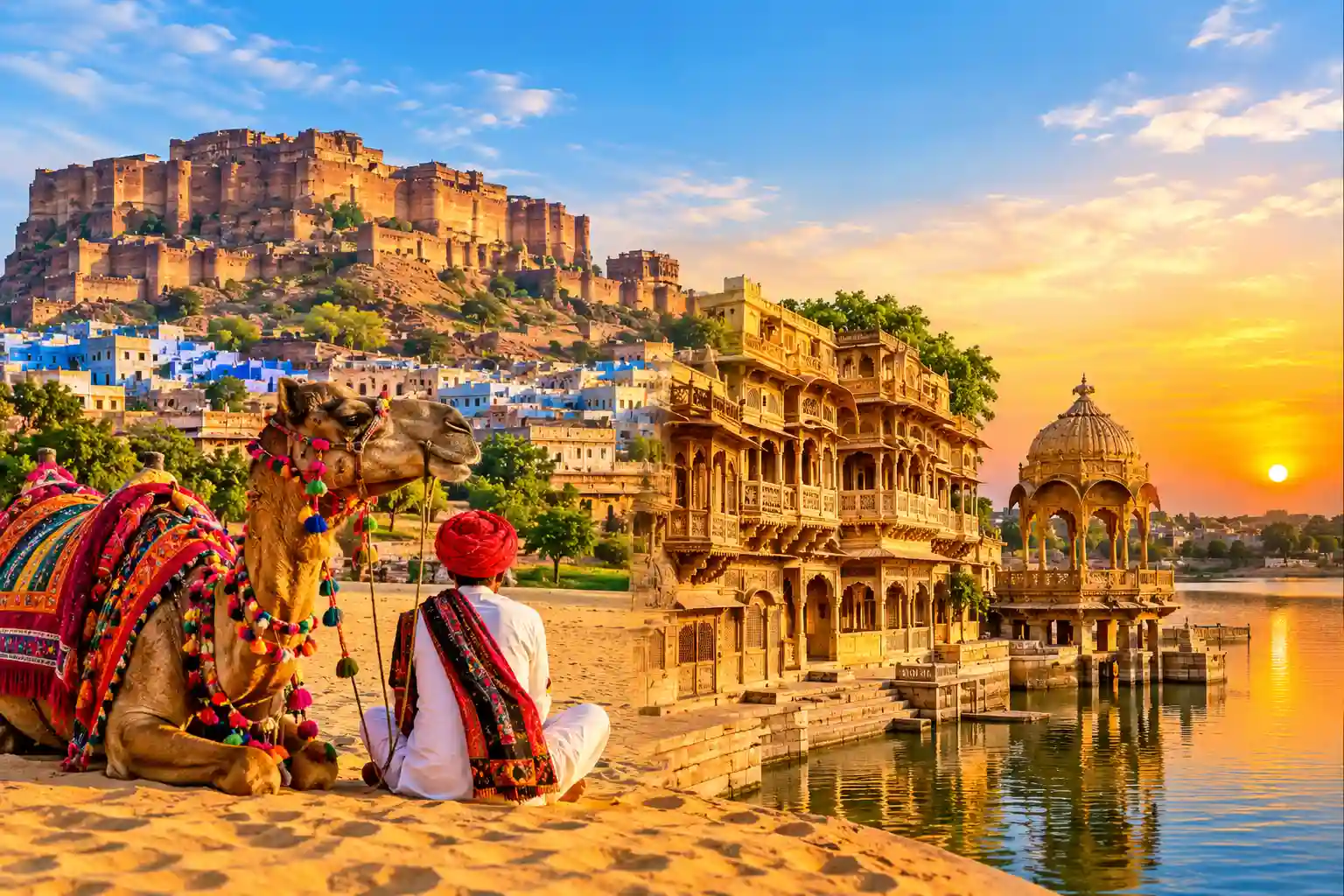 Rajasthan Wonders – Jaipur Jodhpur Jaisalmer