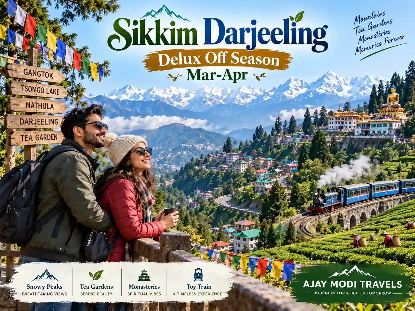Sikkim Darjeeling Deluxe Mar-Apr (Off Season)