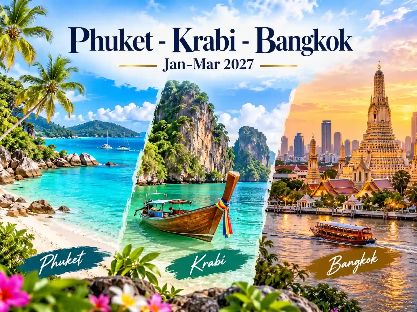 Phuket - Karbi Bangkok Jan-Mar 2027